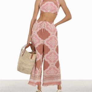 Zimmermann Jeannie Halter Pink Bra Top Brand New with Tags